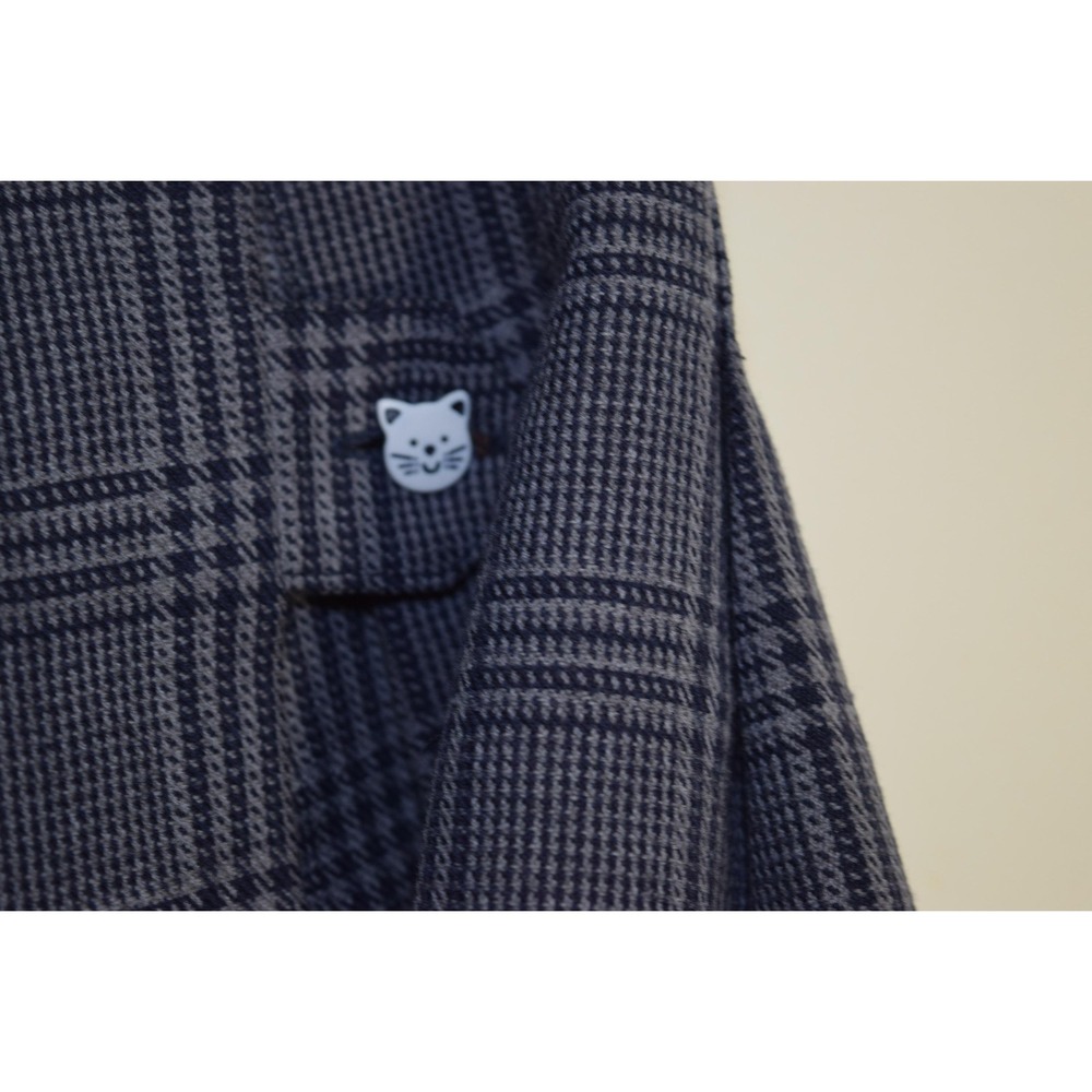 Flynn O'Hara Uniforms Skirt GIRLS 14 Gray Plaid Pleated School Uniform - Picture 4 of 16